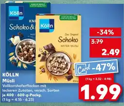 Kaufland Kölln schoko hafer-müsli Angebot