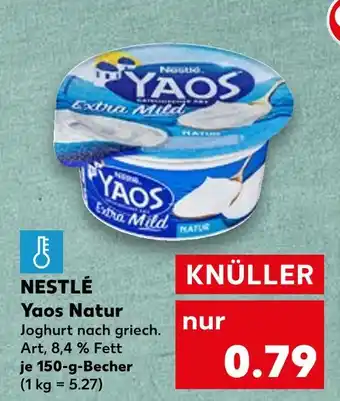 Kaufland Nestlé yaos natur Angebot