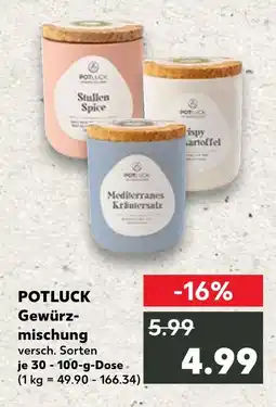 Kaufland Potluck stullen spice Angebot