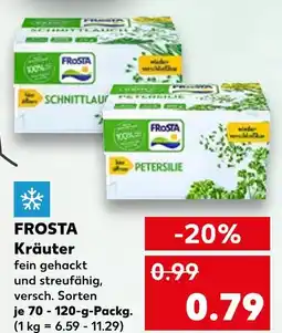 Kaufland Frosta schnittlauch kräuter Angebot