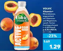 Kaufland Volvic vitamin+ mineralwasser Angebot