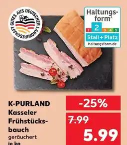 Kaufland K-purland kasseler frühstücksbauch Angebot