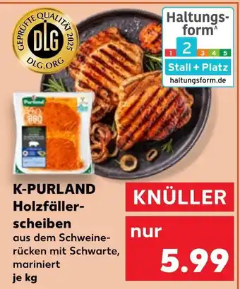 Kaufland K-purland holzfällerscheiben Angebot