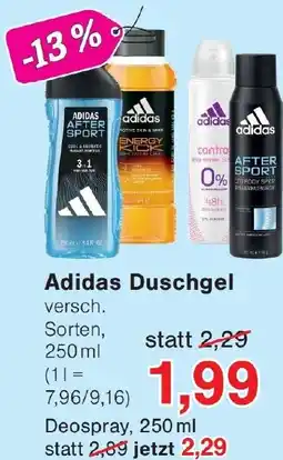 Wiglo Wunderland Adidas Duschgel Angebot