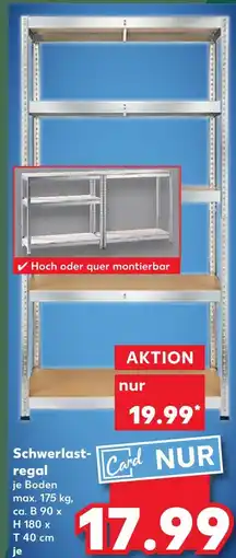 Kaufland Schwerlastregal Angebot
