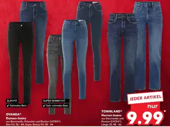 Kaufland Oyanda damen-jeans slim fit Angebot