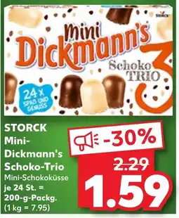 Kaufland Storck mini-dickmann's schoko-trio Angebot
