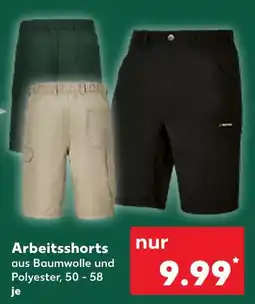Kaufland Arbeitsshorts Angebot
