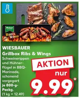 Kaufland Wiesbauer grillbox ribs & wings Angebot
