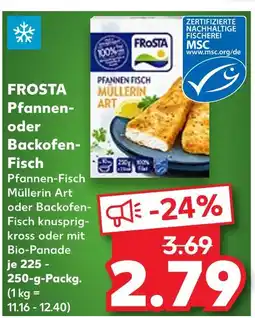 Kaufland Frosta pfannen-fisch müllerin art Angebot