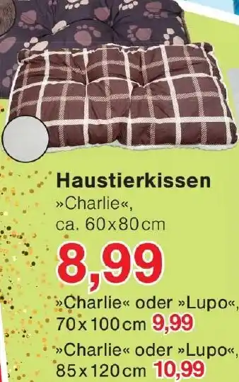 Wiglo Wunderland Haustierkissen Angebot