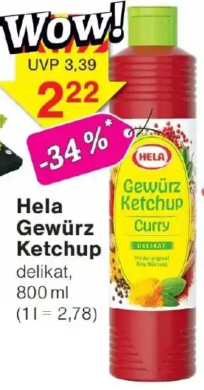 Wiglo Wunderland Hela Gewürz Ketchup Angebot
