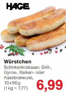 Wiglo Wunderland Würstchen Angebot