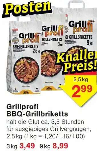 Wiglo Wunderland Grillprofi BBQ-Grillbriketts Angebot