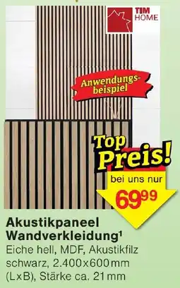 Wiglo Wunderland Akustikpaneel Wandverkleidung Angebot