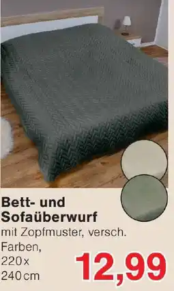 Wiglo Wunderland Bett- und Sofaüberwurf Angebot