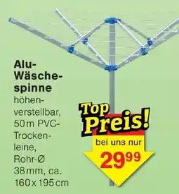 Wiglo Wunderland Alu- Wäschespinne Angebot
