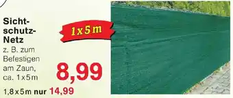 Wiglo Wunderland Sichtschutz-Netz Angebot