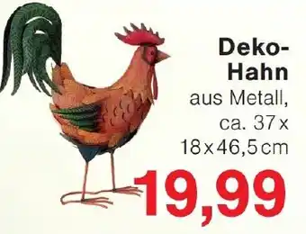Wiglo Wunderland Deko-Hahn Angebot