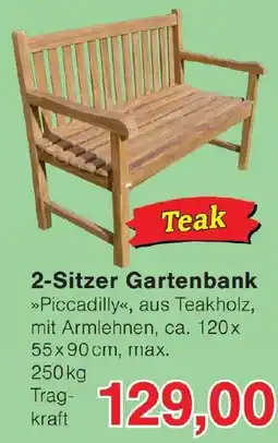Wiglo Wunderland 2-Sitzer Gartenbank Angebot