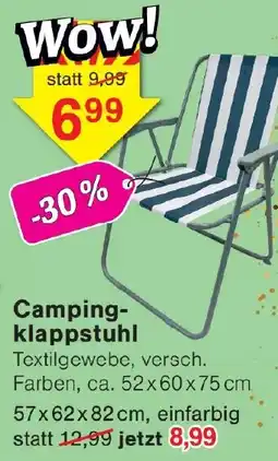 Wiglo Wunderland Camping-klappstuhl Angebot
