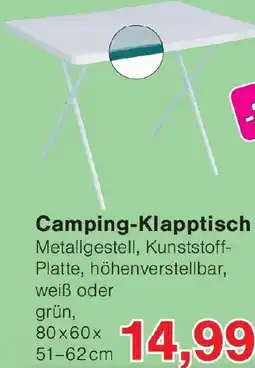 Wiglo Wunderland Camping-Klapptisch Angebot