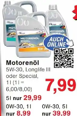 Wiglo Wunderland Motorenöl Angebot