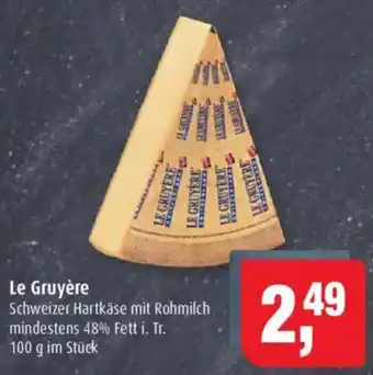 Markant Le Gruyère Angebot