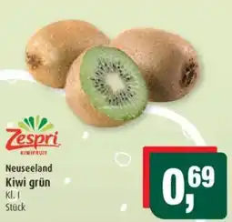 Markant Zespri Neuseeland Kiwi grün Angebot