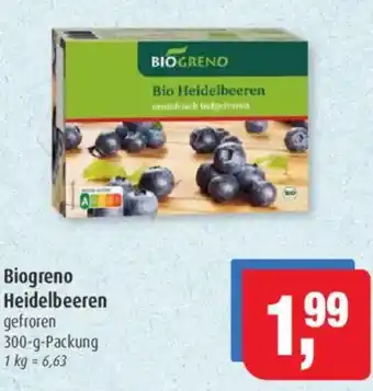 Markant Biogreno Heidelbeeren Angebot