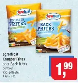 Markant agrarfrost Knusper Frites oder Back Frites Angebot
