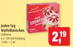 Markant Jeden Tag Waffelhörnchen Erdbeere Angebot