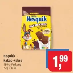 Markant Nequick Kakao-Kekse Angebot