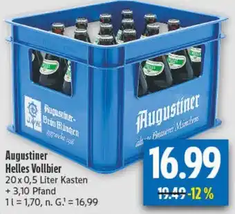 diska Augustiner Helles Vollbier Angebot
