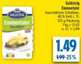 diska Goldsteig Emmentaler Angebot