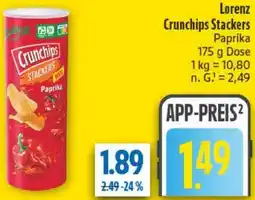 diska Lorenz Crunchips Stackers Angebot