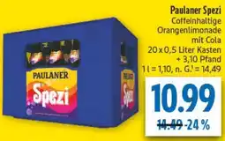 diska Paulaner Spezi Angebot