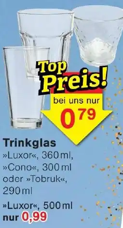 Wiglo Wunderland Trinkglas Angebot