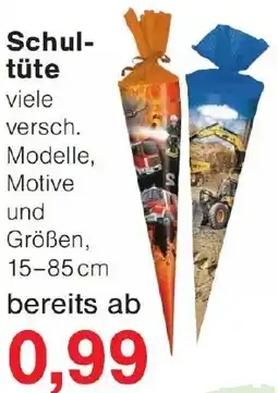 Wiglo Wunderland Schultüte Angebot