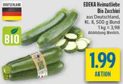 diska EDEKA Heimatliebe Bio Zucchini Angebot