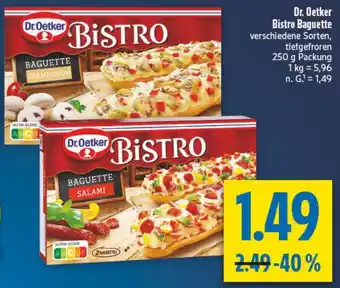 diska Dr. Oetker Bistro Baguette Angebot