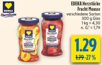 diska EDEKA Herzstücke Frucht Mousse Angebot