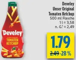 diska Develey Unser Original Tomaten Ketchup Angebot