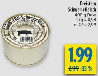 diska Dreistern Schweinefleisch Angebot