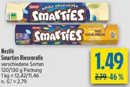 diska Nestlé Smarties Riesenrolle Angebot