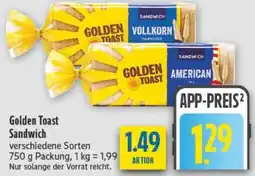 diska Golden Toast Sandwich Angebot
