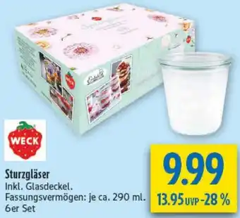 diska WECK Sturzgläser Angebot