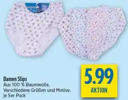 diska Damen Slips Angebot