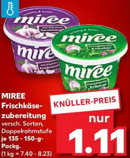 Kaufland MIREE Frischkäsezubereitung Angebot