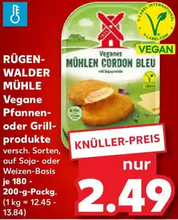 Kaufland RÜGENWALDER MÜHLE Vegane Pfannen- oder Grillprodukte Angebot